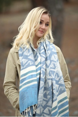 Nautilus Navy Blue Peshtemal