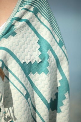 CHAPUTS Nesta Green Peshtemal