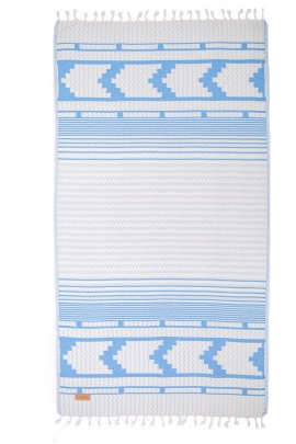 CHAPUTS Nesta Turquoise Peshtemal CHAPUTS Nesta Turquoise Peshtemal