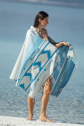 Nesta Turquoise Peshtemal