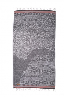 CHAPUTS Oleria Black Peshtemal CHAPUTS Oleria Black Peshtemal