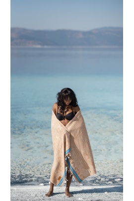 CHAPUTS Oleria Caramel Peshtemal