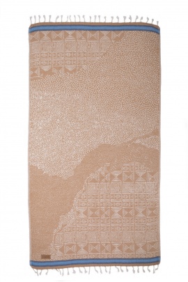 CHAPUTS Oleria Caramel Peshtemal