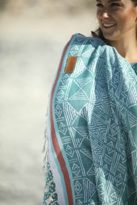 CHAPUTS Oleria Green Peshtemal