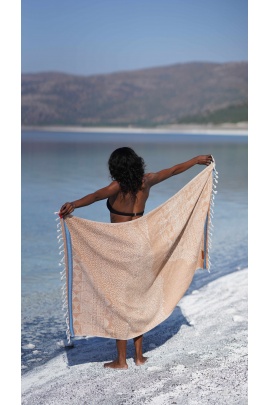 CHAPUTS Oleria Caramel Peshtemal