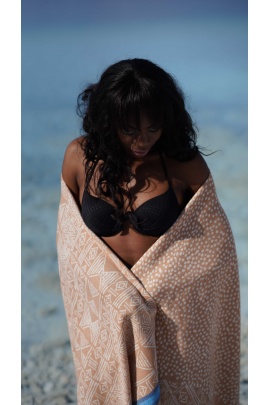 CHAPUTS Oleria Caramel Peshtemal