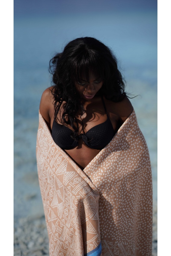 CHAPUTS Oleria Caramel Peshtemal