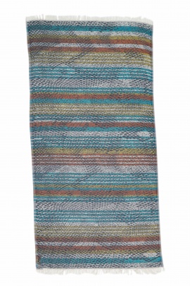 CHAPUTS Pica Navy Blue & Yellow Peshtemal