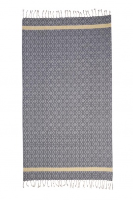 CHAPUTS Pupa Black & Yellow Peshtemal CHAPUTS Pupa Black & Yellow Peshtemal