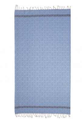 CHAPUTS Pupa Blue & Navy Blue Peshtemal