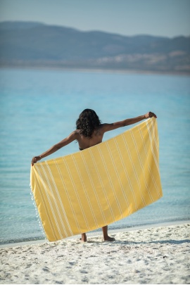 CHAPUTS Sundia Yellow Peshtemal