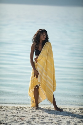 CHAPUTS Sundia Yellow Peshtemal