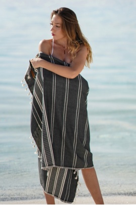 Sundia Black Peshtemal