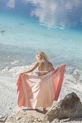 CHAPUTS Tegula Red Peshtemal CHAPUTS Tegula Red Peshtemal