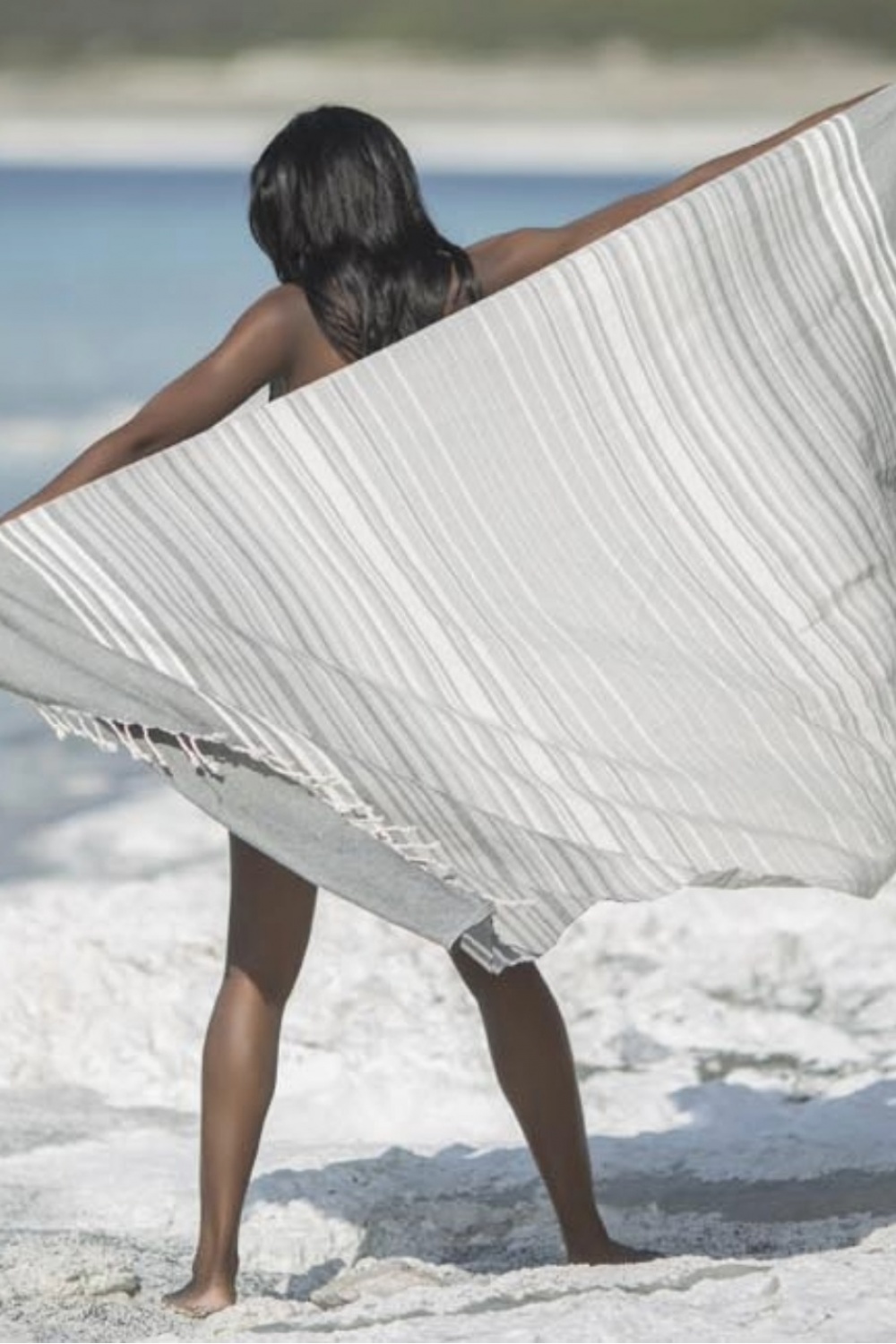 Tegula Black Peshtemal