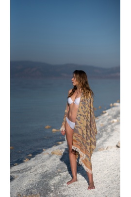 CHAPUTS Tella Caramel Peshtemal CHAPUTS Tella Caramel Peshtemal