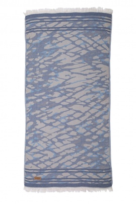 Tella Navy Blue Peshtemal