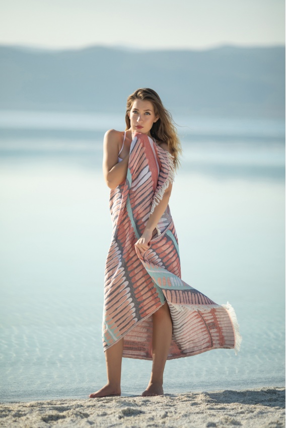 CHAPUTS Tibia Pink Peshtemal