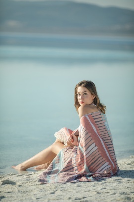 CHAPUTS Tibia Pink Peshtemal CHAPUTS Tibia Pink Peshtemal