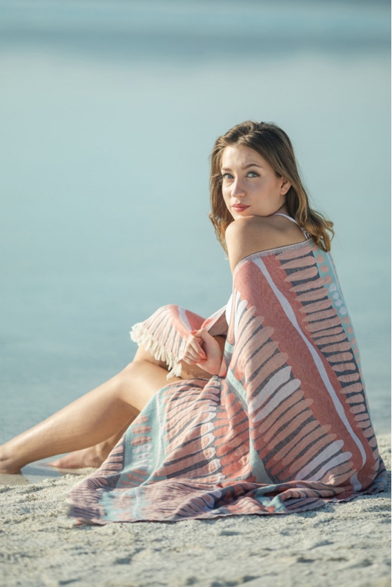 Tibia Pink Peshtemal