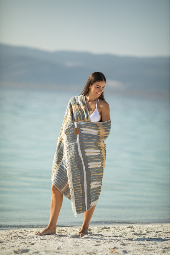 CHAPUTS Tibia Yellow Peshtemal