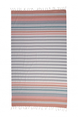 CHAPUTS Trivia Grey & Terra Peshtemal CHAPUTS Trivia Grey & Terra Peshtemal