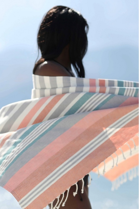 Trivia Grey & Terra Peshtemal