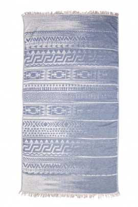 CHAPUTS Venusta Navy Blue Peshtemal CHAPUTS Venusta Navy Blue Peshtemal