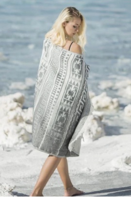 Venusta Black Peshtemal