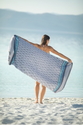 CHAPUTS Vitta Navy Blue Peshtemal CHAPUTS Vitta Navy Blue Peshtemal