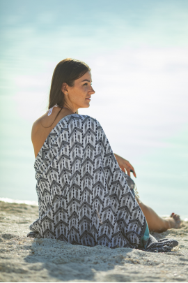 Vitta Navy Blue Peshtemal