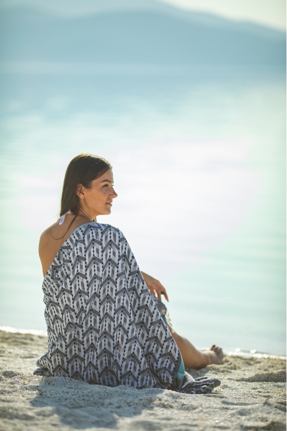 CHAPUTS Vitta Navy Blue Peshtemal