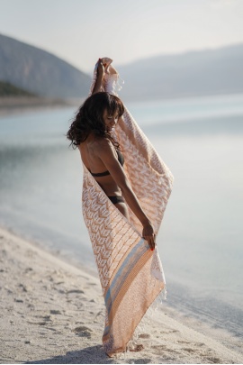 CHAPUTS Vitta Caramel Peshtemal CHAPUTS Vitta Caramel Peshtemal