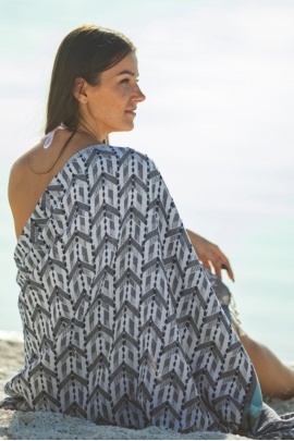 Vitta Navy Blue Peshtemal