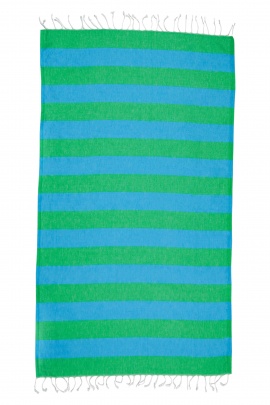 CHAPUTS Clotho Green & Blue Peshtemal CHAPUTS Clotho Green & Blue Peshtemal