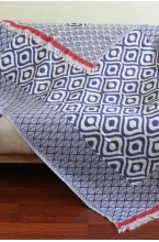 Drop Throw - Blue & Red