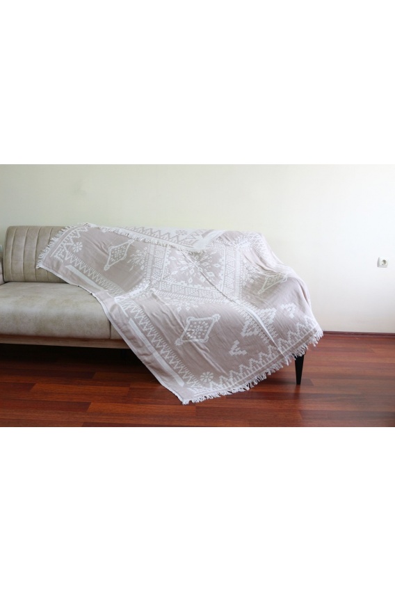 CHAPUTS Ethio Throw - Beige