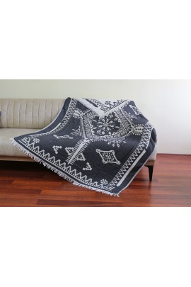 CHAPUTS Ethio Throw - Black