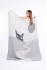 CHAPUTS Luna Throw - Grey & Black