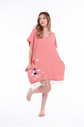 ATELIER CHAPUTS Blaundos Red Dress