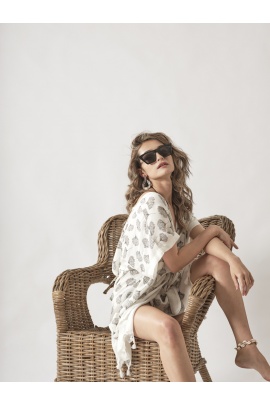 ATELIER CHAPUTS Hibiscus Dress